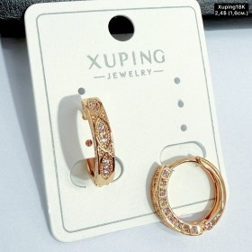 Сережки Xuping18К 20405 (1.6см)